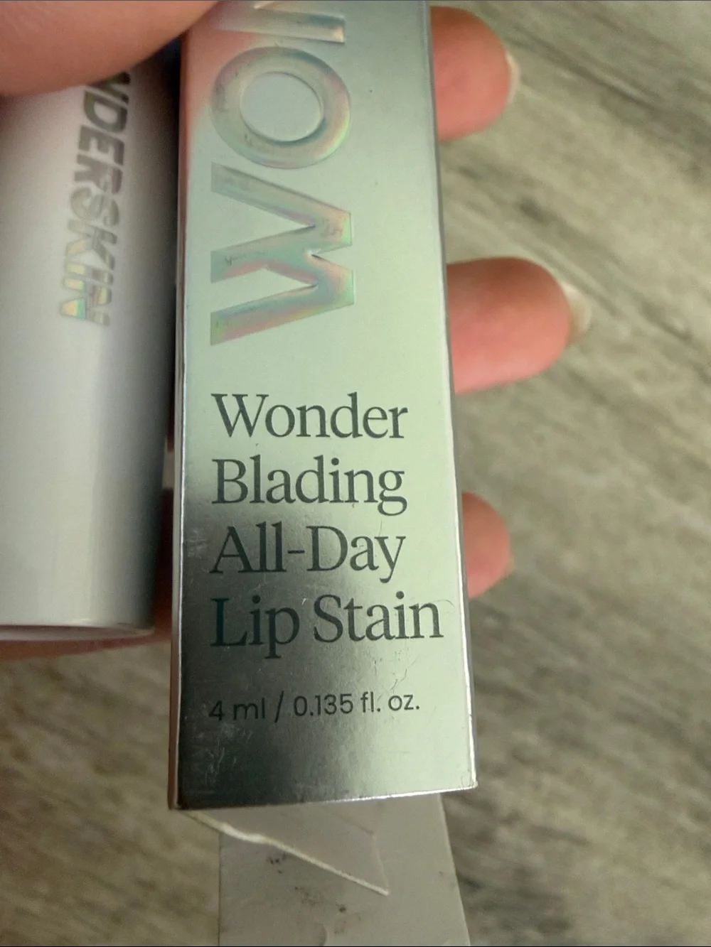 WonderSkin Wonder Blading All-Day Lip Stain — Demure Red